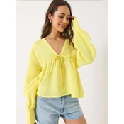 Bianco Lucci Bluza limonino-rumena