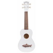 MAKALA SOPRAN UKULELE Shark MK-SS-WHT - Great White Shark Ukulele, with bag