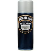 Sprej za kovino 3v1 sijaj 400ml DTR SMOOTH Hammerite - Srebrna sijaj