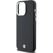 Bmw Etui BMW Signature Wrapped Metal MagSafe za iPhone 15 Pro Max - črno