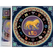 Norimpex Diamantna slika 7D Zodiakalni znak: Lev 30x30 cm