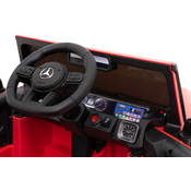 Licenciran otroški avto na akumulator Mercedes G63 - rdeč