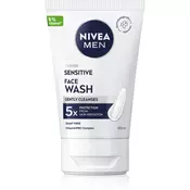 Nivea Men Sensitive Face Wash čistilni gel 100 ml za moške