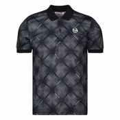 Muški teniski polo Sergio Tacchini Nonsentric Polo - black