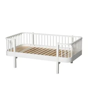 oliver furniture otroška posteljica junior day 90x160 white