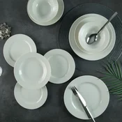 Hermia Servis za rucavanje, 24 komada, Beli