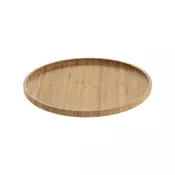 Five drveni tanjur, 19.5x1.5 cm