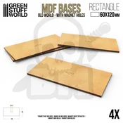shumee GSTU518534 MDF pravokotno podnožje 60x120mm x4 Stara Š