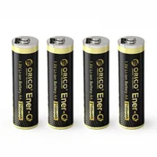 Orico Litijeva baterija AA 1,5 V 2100 mWh USB-C s polnilnim kablom – 4 kos.