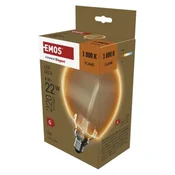 LED žarnica DECO G130OA/E27/4 W (22 W)/220 lm/flame