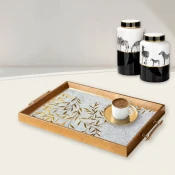 Aberto Design Poslužavnik TPEA9866 50 x 29 x 3.5 cm, Šareni