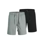 Jack & Jones Kratke hlače iz tkanine Jaiden 12302141 Pisana Regular Fit