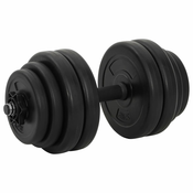 VIDAXL 1 x uteži 15 kg