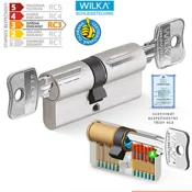 Dvostranski cilindrični varnostni cilinder ACT WILKA RC3, Dvostranski vložek 50/50 mm