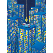 Clementoni - Puzzle Mordillo: The Dinner - 500 kosov