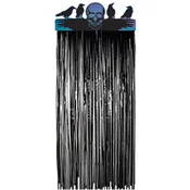 Amscan Zavesa za zabavo - Holografske lobanje 99 cm x 235 cm