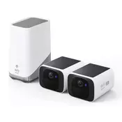 Eufy solarna kamera S220 x2 + HomeBase 3, E8134328