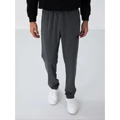 Tommy Life Športne hlače Jogginghose antracit