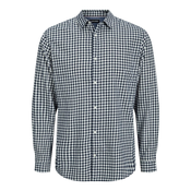 White-and-blue mens plaid shirt Jack & Jones Gingham