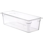 ARAVEN gastronorm posoda GN 2/4, polikarbonat, globina: 150 mm, prostornina: 10,8 L