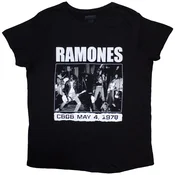 Ramones CBGB 1978 Black M Ženske Majica