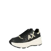 ARMANI EXCHANGE Nizke superge zlata/črna