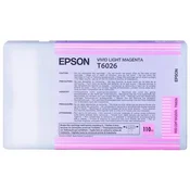 kartuša Epson T6026, svetlo magenta (light magenta), original