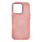 HURTEL Etui Magnetic Collection MagSafe za iPhone 16 Pro - roza