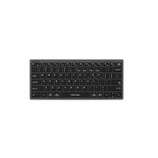 A4 TECH BX51C FSTYLER Tastatura, Membranska, Bluetooth bežično povezivanje, US, Siva