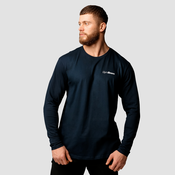 GymBeam Muška majica dugih rukava Basic Navy