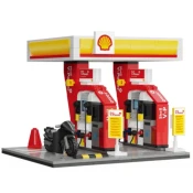 Cada Shell mini bencinska črpalka, 305/1 (C66028W)
