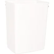 Gastro plastični koš za smeti 50 l, bel, brez pokrova