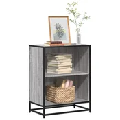Ormar za knjige sivi sonoma 60x35x76 cm konstruirano drvo