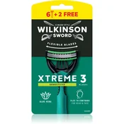Wilkinson Sword Xtreme 3 Sensitive Comfort brivniki za enkratno uporabo za moške 8 kos