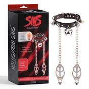 Ogrlica i stipaljke za bradavice Master Control Collar