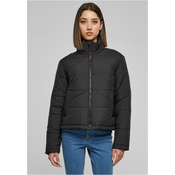 Womens Arrow Puffer Jacket black
