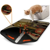 Aberto Design Prostorika za toalet za macke Nrszn0094, 45 x 60 cm, Šarena