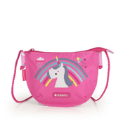 Gabol torbica na rame 21x16x3 cm 0,6l-0,05 kg rainbow roze ( 16TRDG233916I )