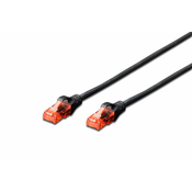 Digitus CAT6 U/UTP 10m kabel za umrežavanje Crno U/UTP (UTP)