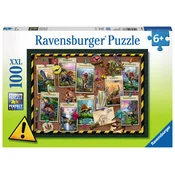 Ravensburger Puzzle Dinosaurusi, 100 delova