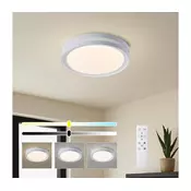 Brilagi - LED prigušiva stropna svetiljka KREON LED/54W/230V 3000-6000K crna prec. 38 cm+DO