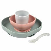 BEABA 4-dijelni silikonski set – Eucalyptus