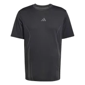 ADIDAS PERFORMANCE Funkcionalna majica AIRCHILL  temno siva / črna