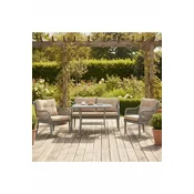 HANAH HOME Baštenska garnitura Fiori Beige