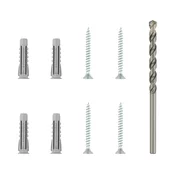 SET ZA PRITRDITEV STROPNIH LUČI IN SVETIL, 4x40mm | Topdom