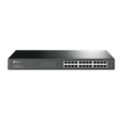 TP-LINK Switch TL-SG1024 Gigabit/24x RJ45/10/100/1000Mbps//Rackmount metalno kucište crni