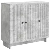 Kreveta Betonska siva 89 x 34,5 x 80 cm Konstruirano drvo