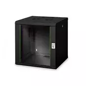 Digitus NWS 12HE Wandgehäuse, Unique 643x600x600 mm, Farbe , Črna (RAL 9005) DIGITUS Professional (DN-19 12U-6/6-SW)
