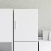 Vidaxl vidaXL Stenska omarica bela 30x42,5x40 cm material na osnovi lesa