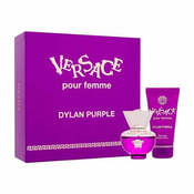 Versace Pour Femme Dylan Purple Set parfemska voda 30 ml + losion za tijelo 50 ml za žene